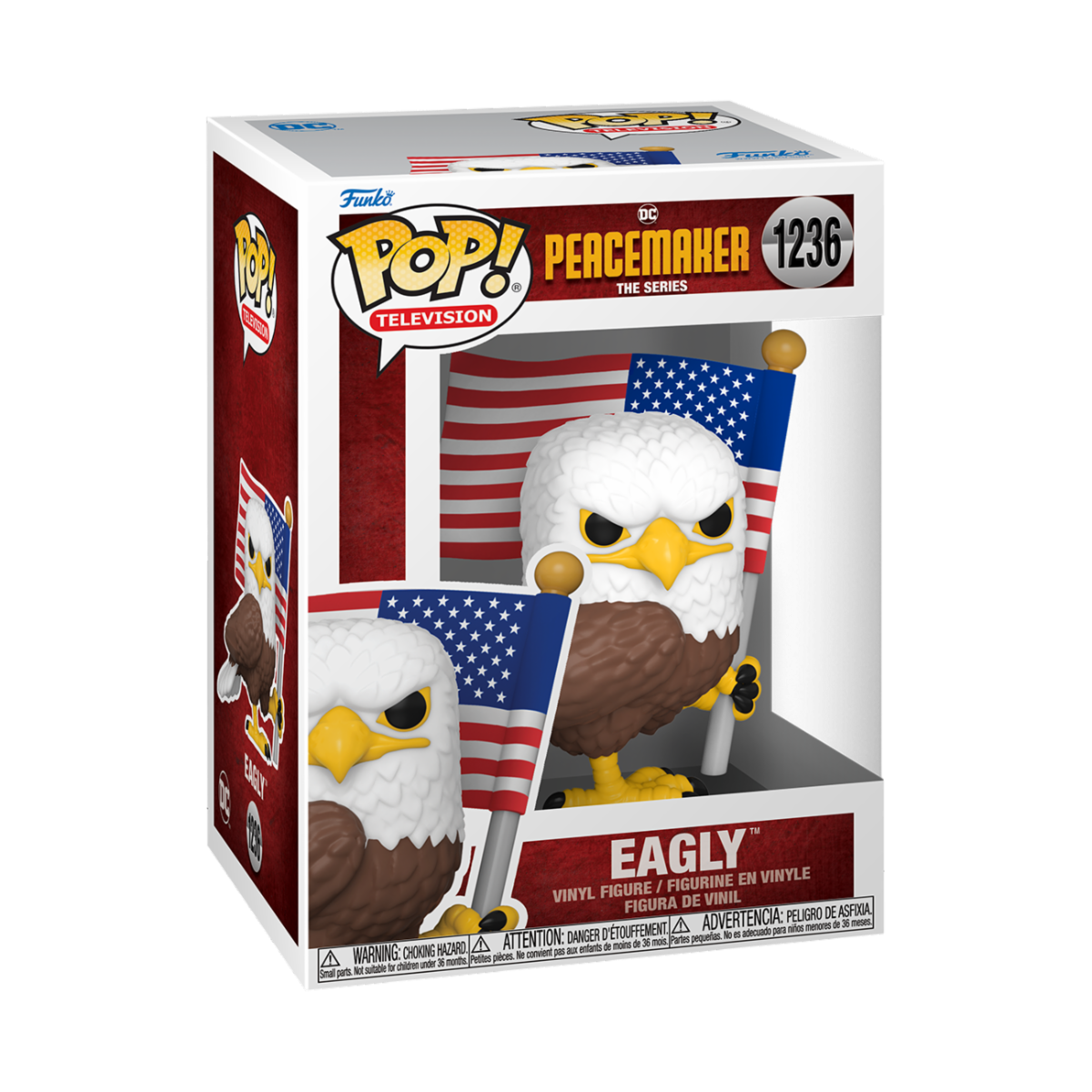 DC Peacemaker POP! TV Vinyl Figure Eagly 9cm