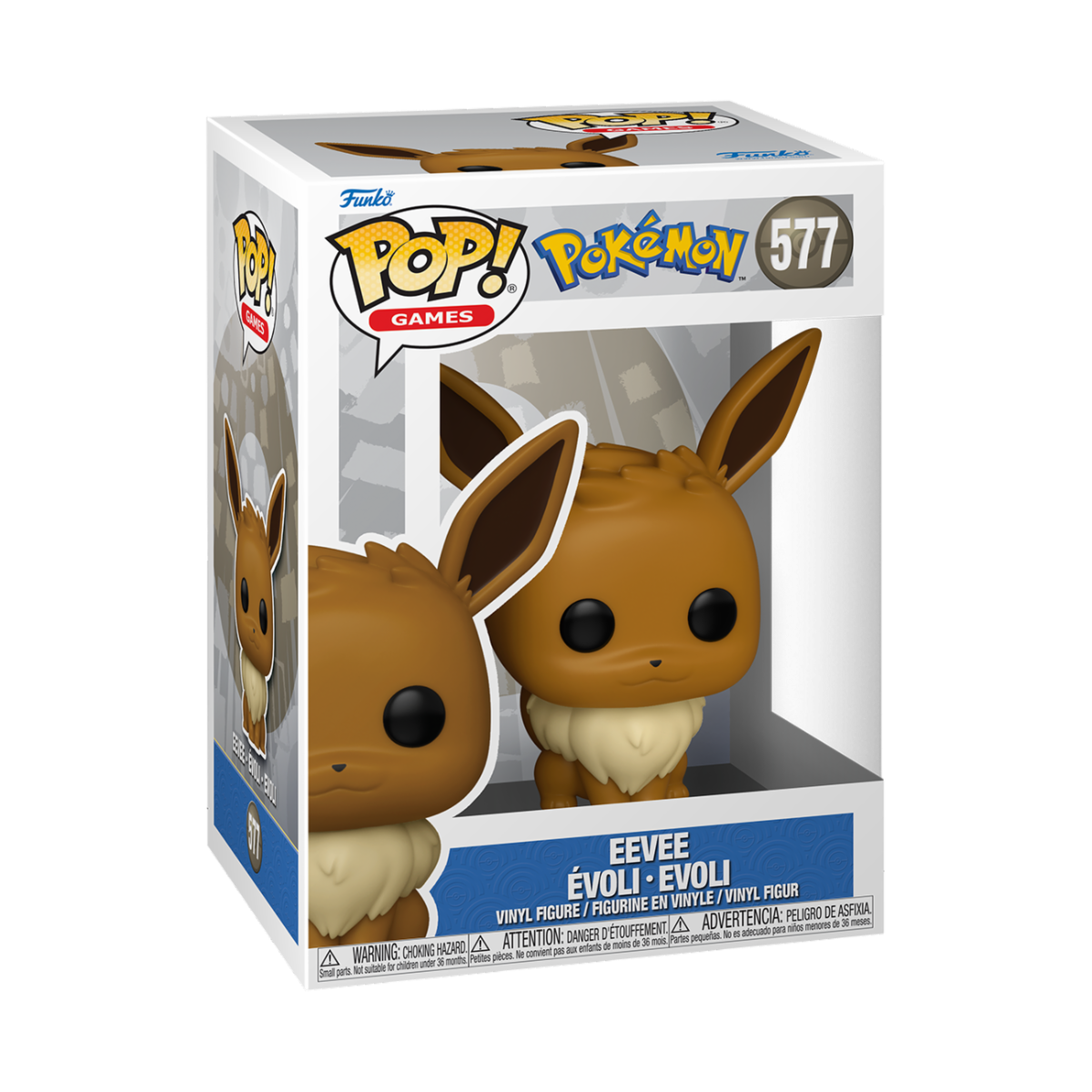 Pokemon POP! Games Vinyl Figure Eevee 9cm