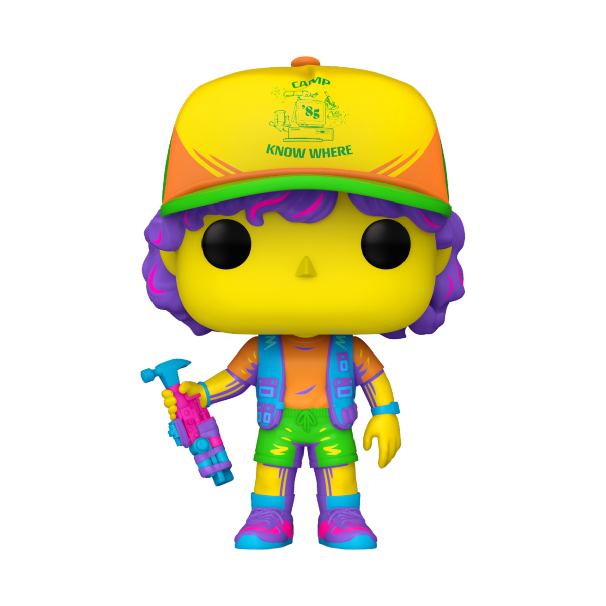 POP-TV! ST- Dustin in Beef Tee(Blacklight) Vinyl Figure 9 cm