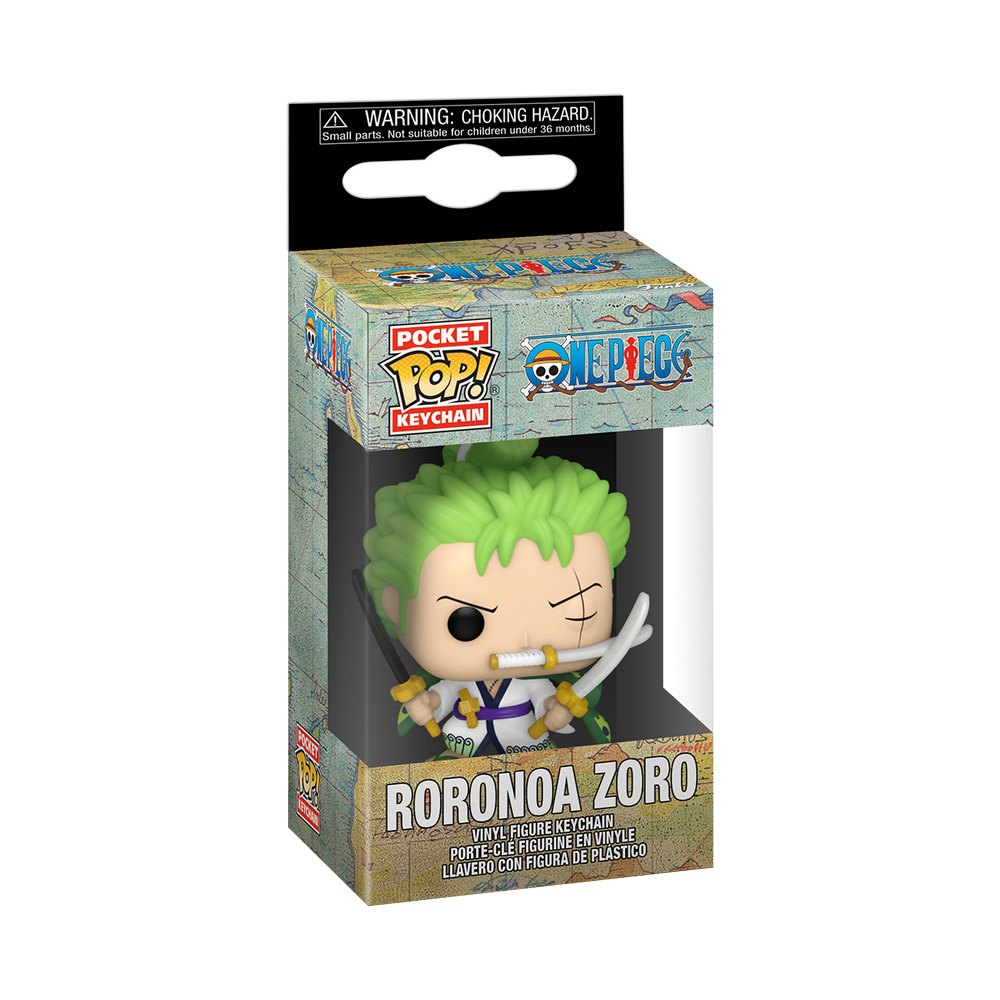 Keychain POP! One Piece Vinyl Keychain Roronoa Zoro 4 cm!