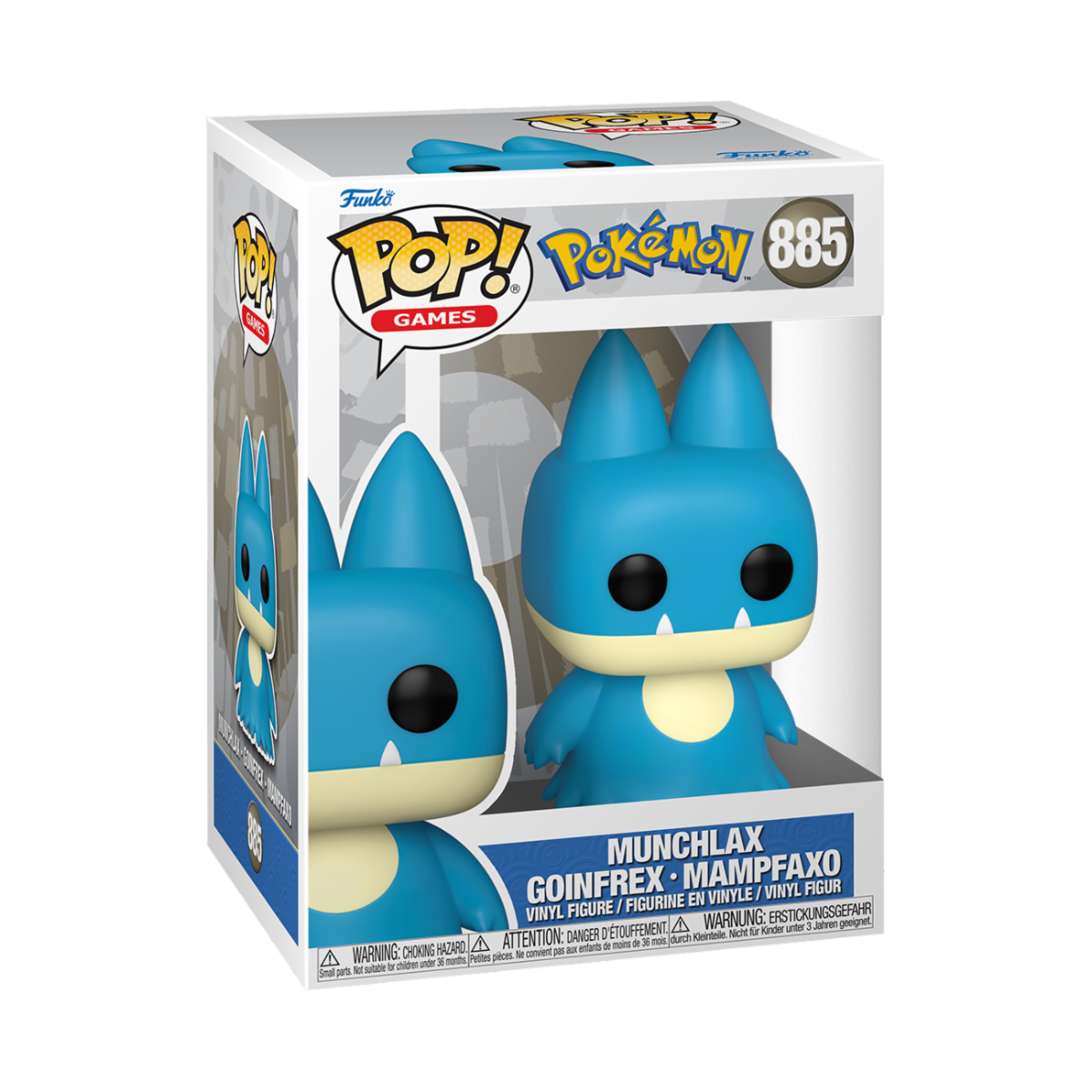 Games POP! Pokemon- Munchlax (EMEA) Vinyl Figure 9cm