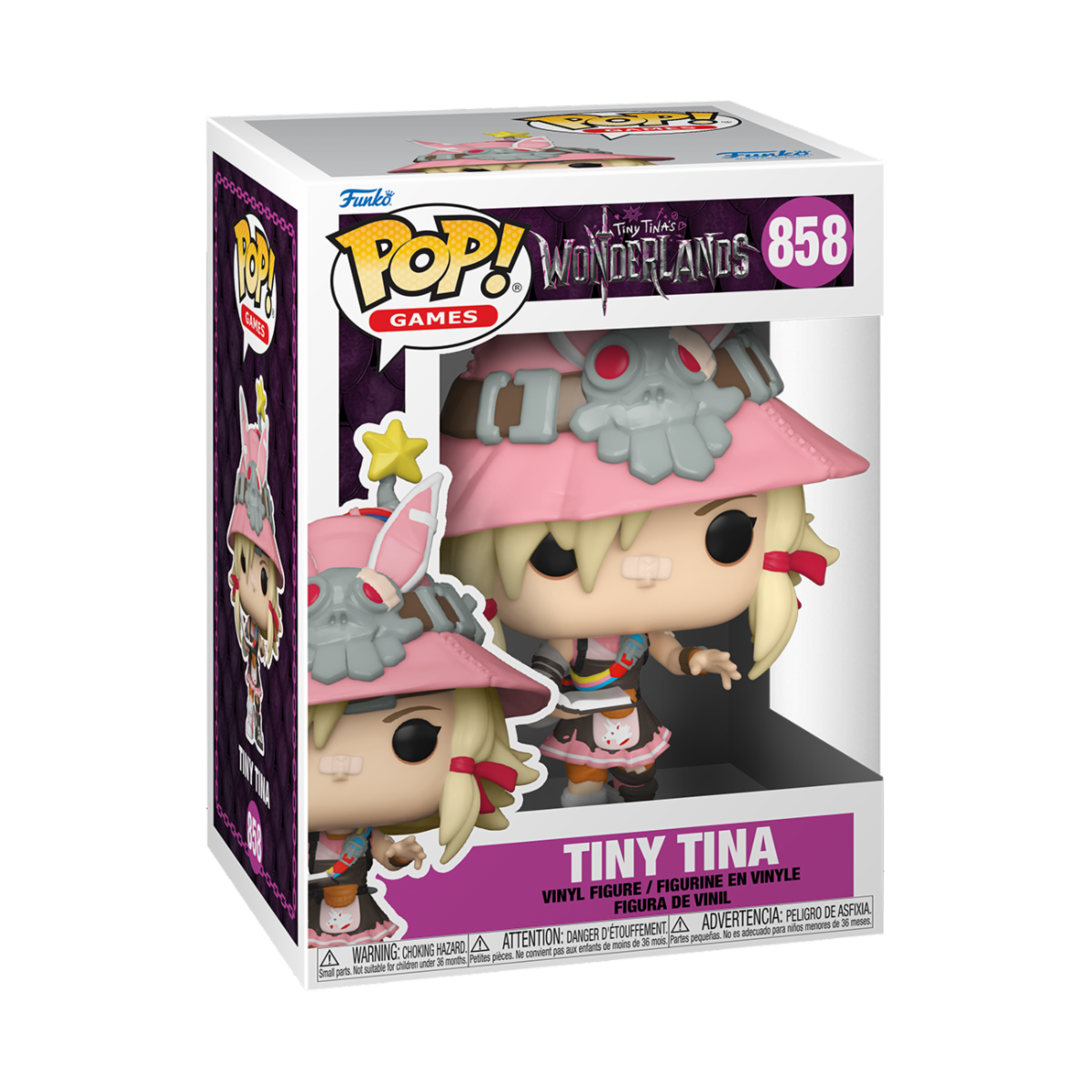 Tiny Tina's Wonderland POP! Games Vinyl Figure Tiny Tina 9cm