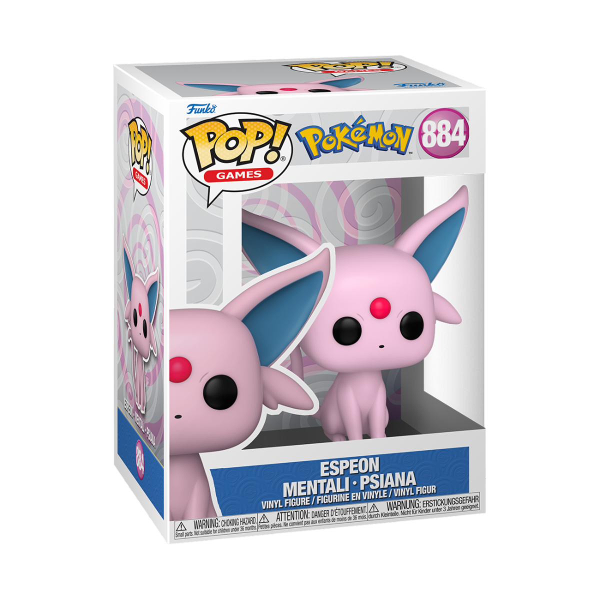 Games POP! Pokemon- Espeon Vinyl Figure (EMEA) 9cm