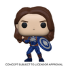 Marvel What If...? POP! Animation Vinyl Figure Captain Carter (Stealth) 9cm