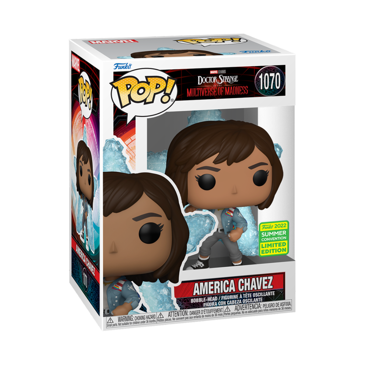 Marvel POP! America Chavez Vinyl Figure 9 cm