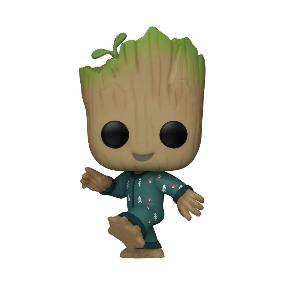 I Am Groot POP! Marvel TV Vinyl Figure Groot PJs (Dancing) 9cm