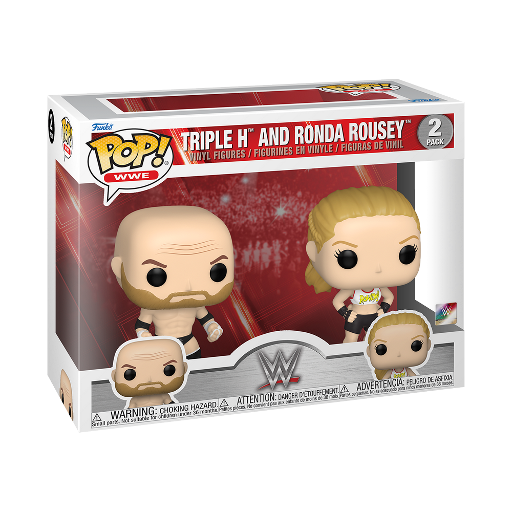 WWE POP! Rousey and Triple H 2PK