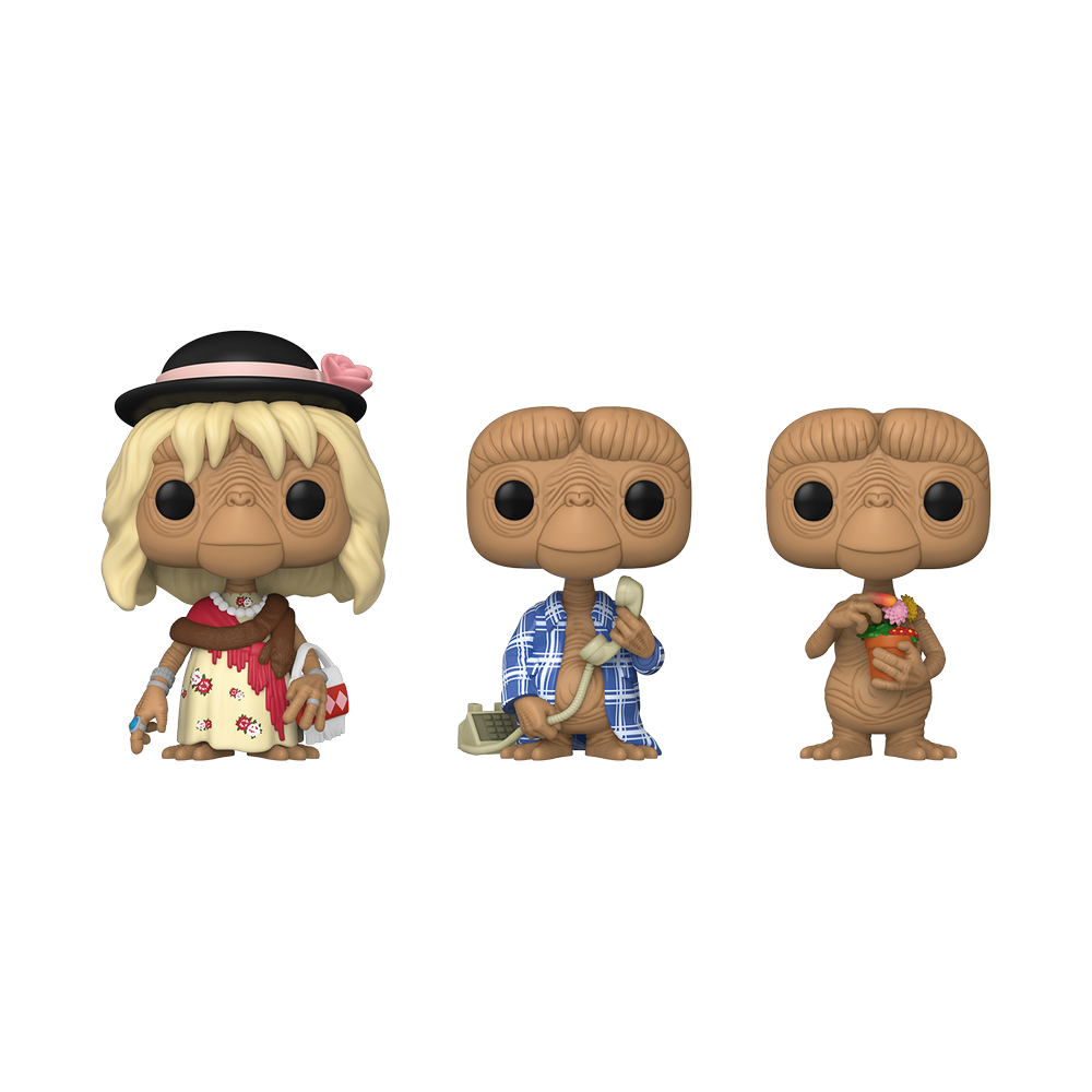 Movies POP! E.T.- E.T. 3PK Vinyl Figures 9 cm