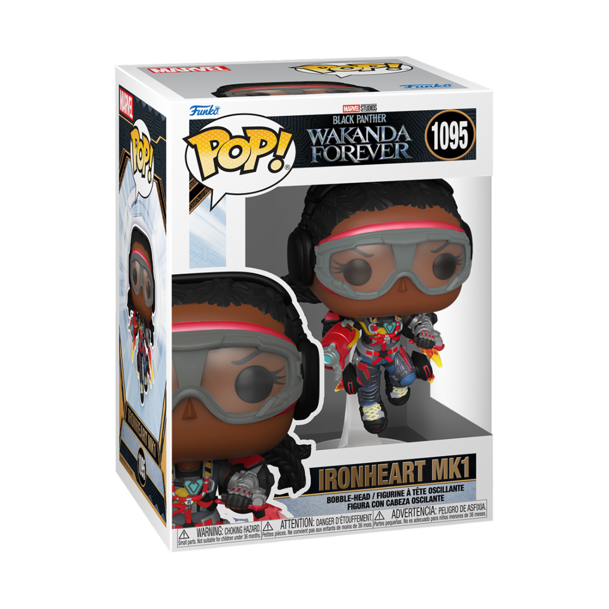 Black Panther: Wakanda Forever POP! Marvel Vinyl Figure Ironheart MK 1 9cm