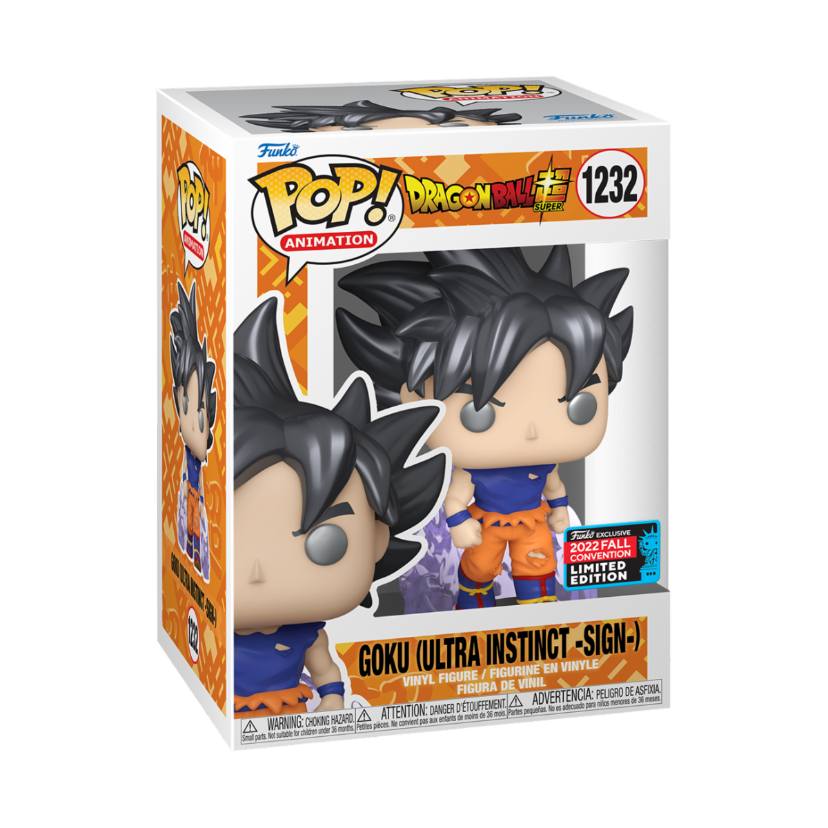 Animation POP! DBS- Goku UI Sign Vinyl Figure 9 cm