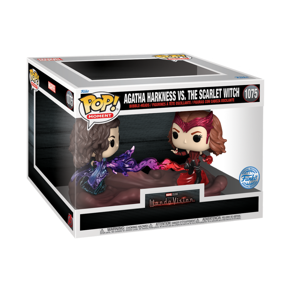 Moment POP! Marvel- Wanda VS Agatha Vinyl Figures