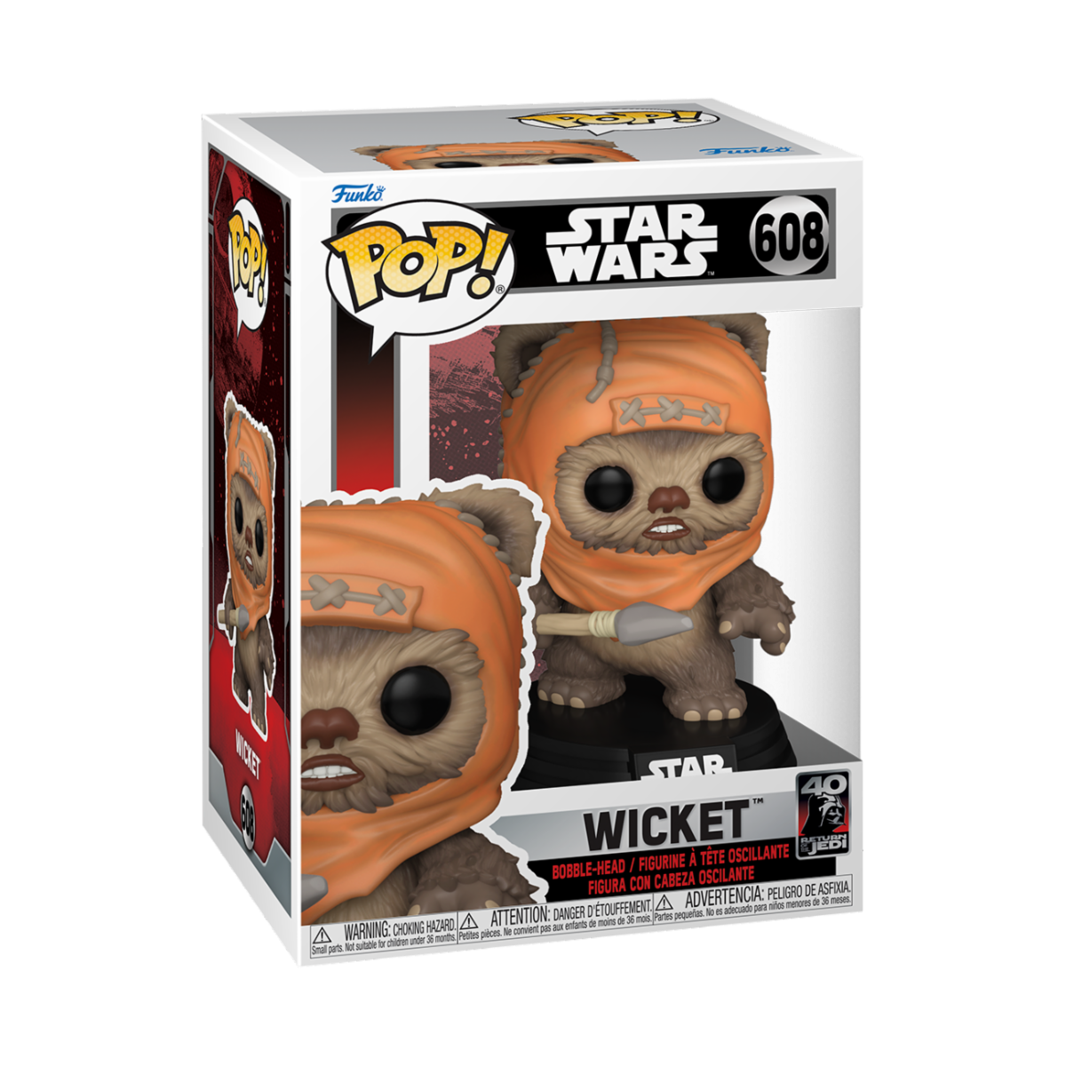 Star Wars POP! Return of the Jedi 40th Wicket 9 cm