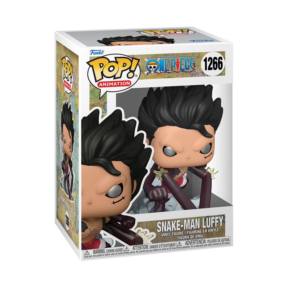 Animation POP! One Piece Vinyl Figure Snake-Man Luffy 9cm!