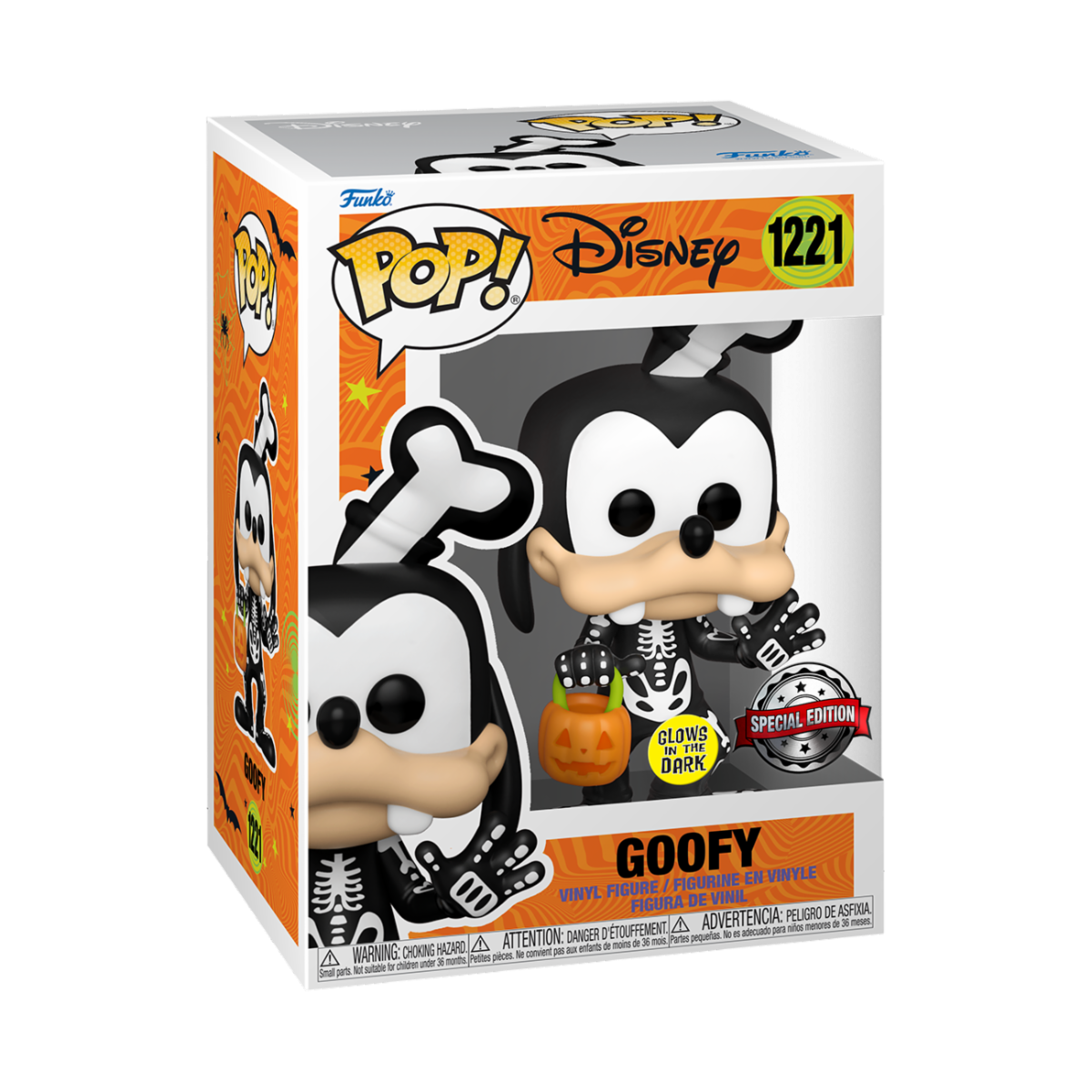 Disney POP! Skeleton Goofy(GW) Vinyl Figure 9 cm