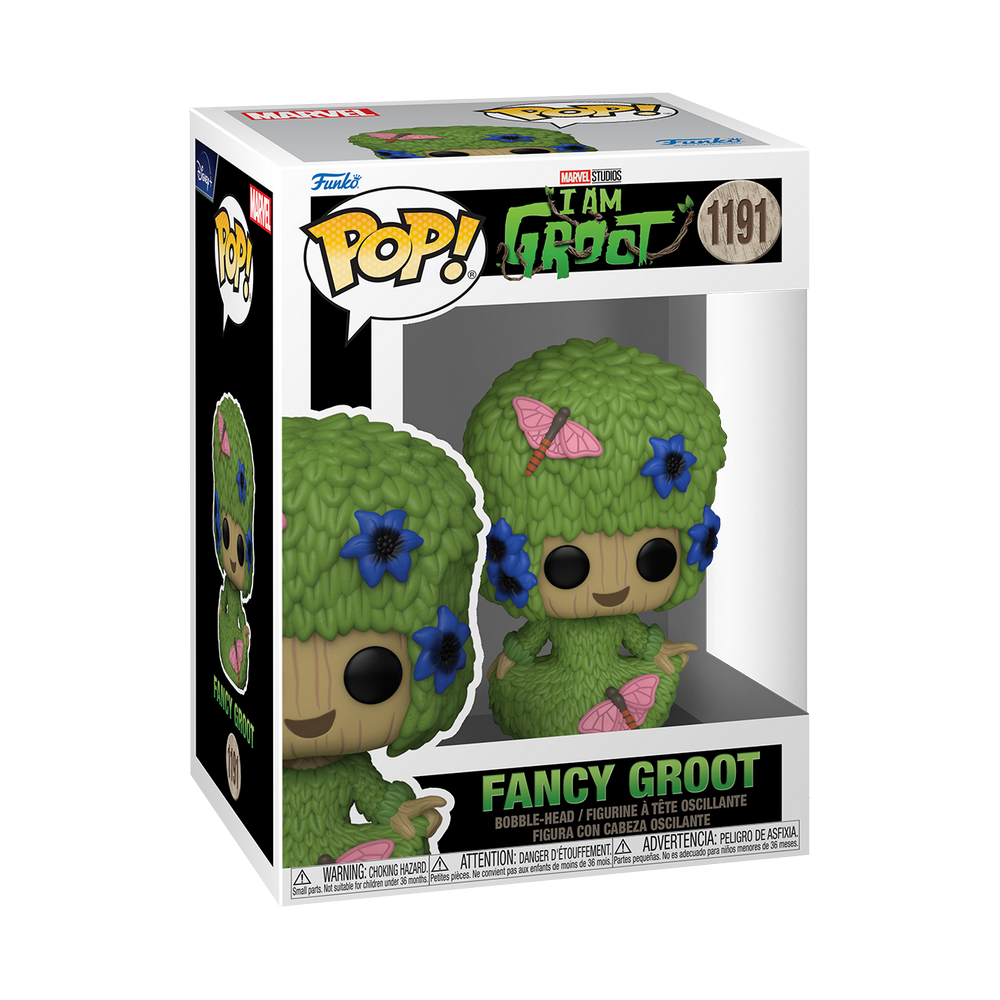 I Am Groot POP! Marvel TV Vinyl Figure Groot (Marie Hair) 9cm