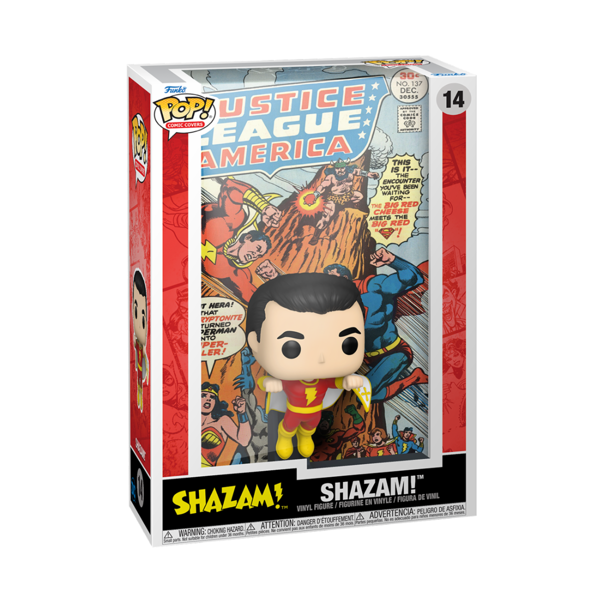 Comic POP! Cover DC- Shazam Vinyl Figure 9 cm