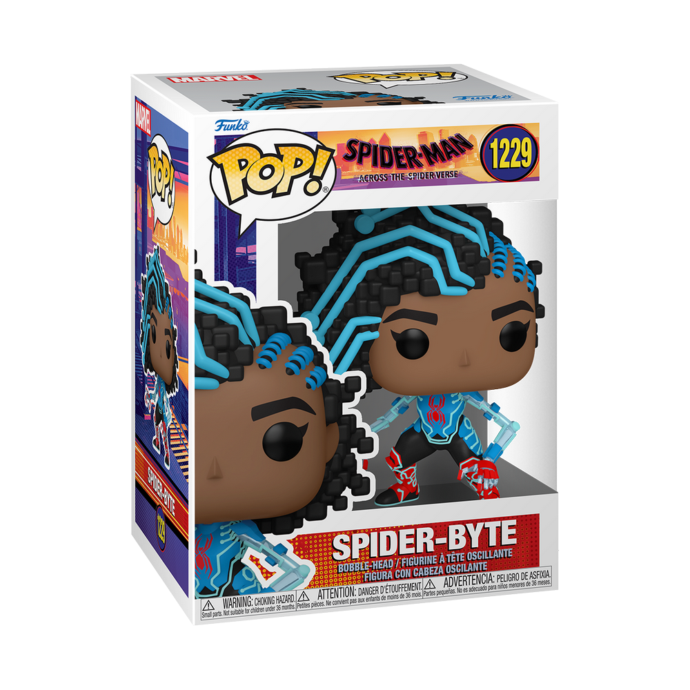 Vinyl POP! Spider-Man Across the Spiderverse Vinyl Figure Spider-Byte 9 cm