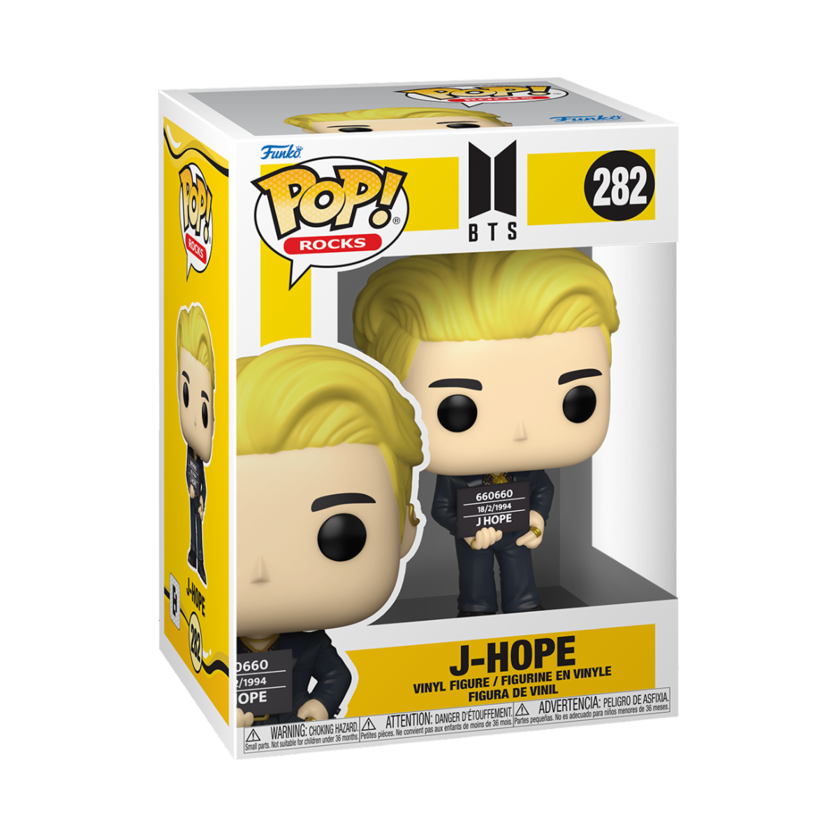 BTS POP! Rocks Vinyl Figure J-Hope (Butter) 9cm