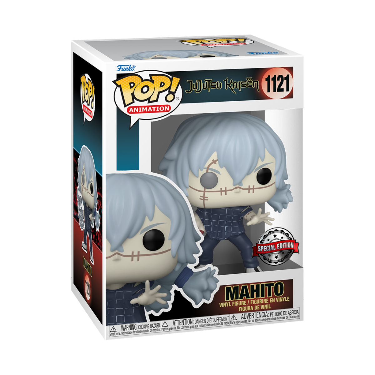 Animation POP! JJK- Mahito (New Arms) Vinyl Figure 9 cm