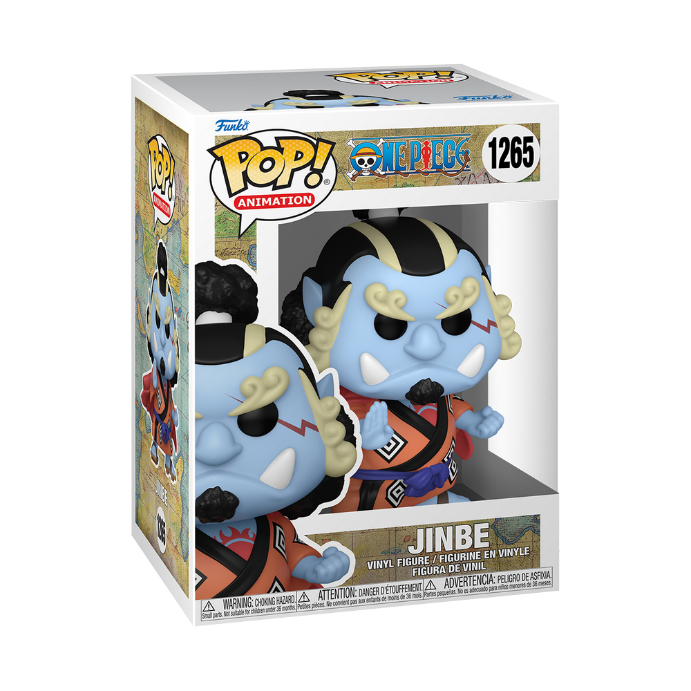 Animation POP! One Piece Vinyl Figure Jinbe 9cm!