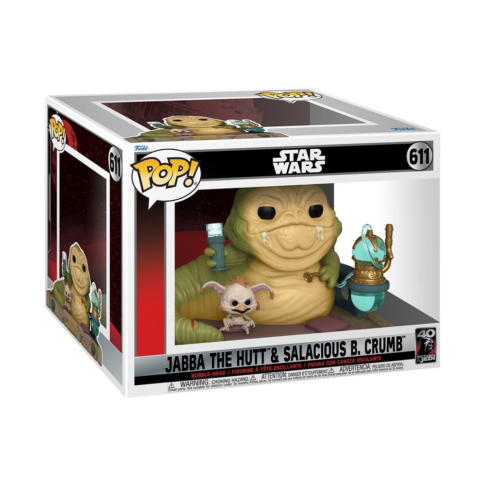 Movie Moment POP! Star Wars Return of the Jedi 40th Jabba w/Salacious