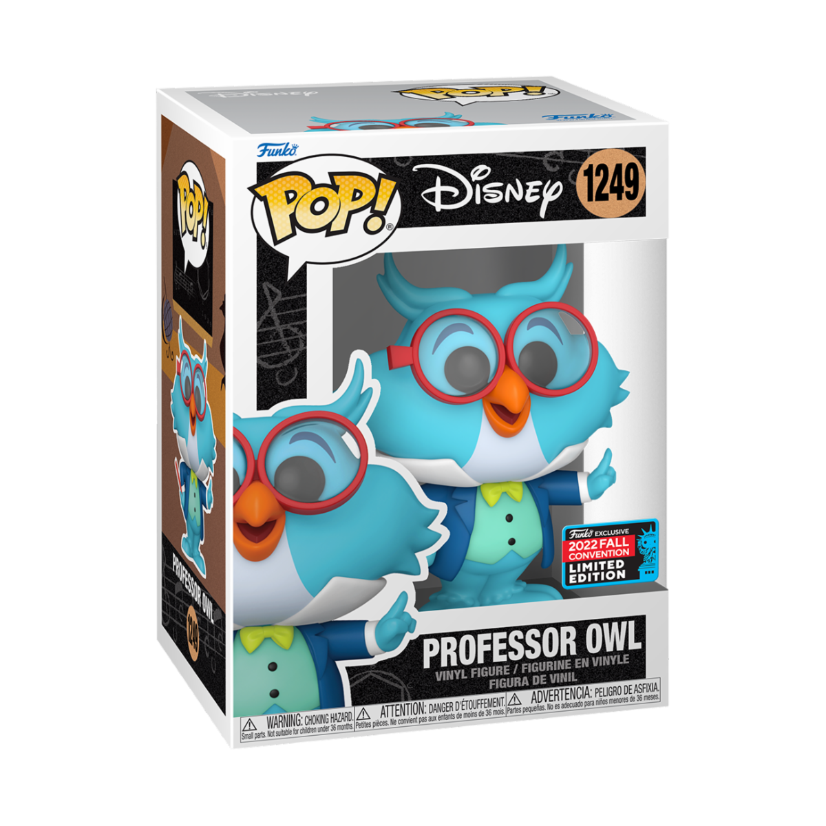 Disney POP! Professor Owl Vinyl Figure 9 cm