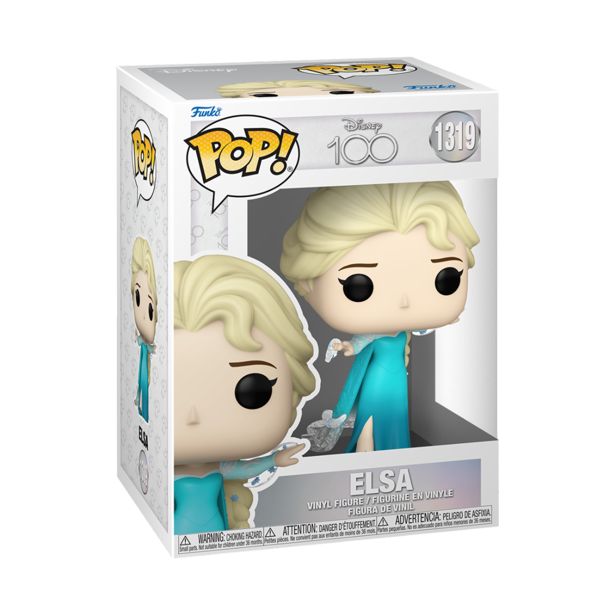 Disney POP! Disney Animation 100th Anniversary Vinyl Figure Elsa 9 cm!
