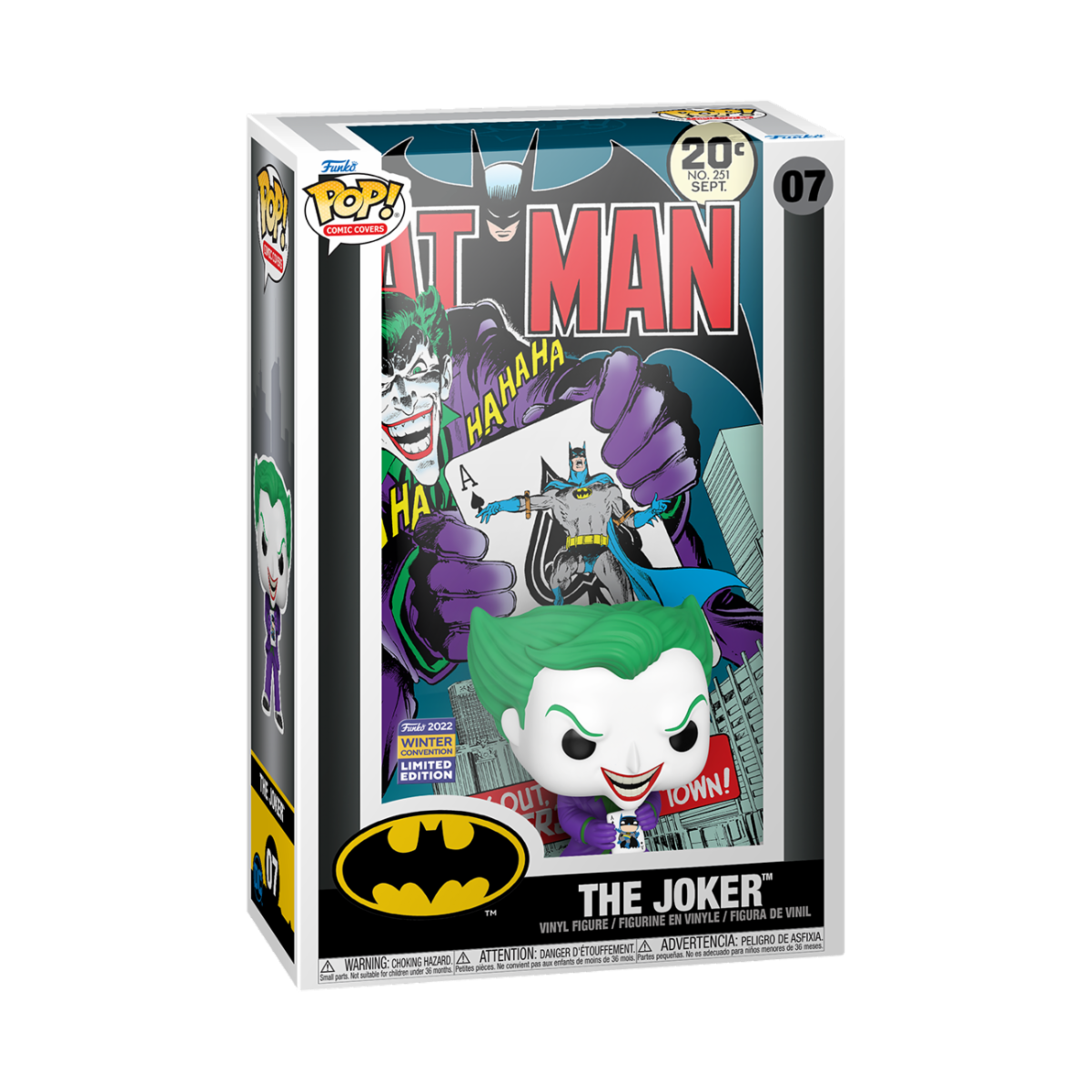 Comic Cover POP! Joker- Back in Town Vinyl Figure 9 cm