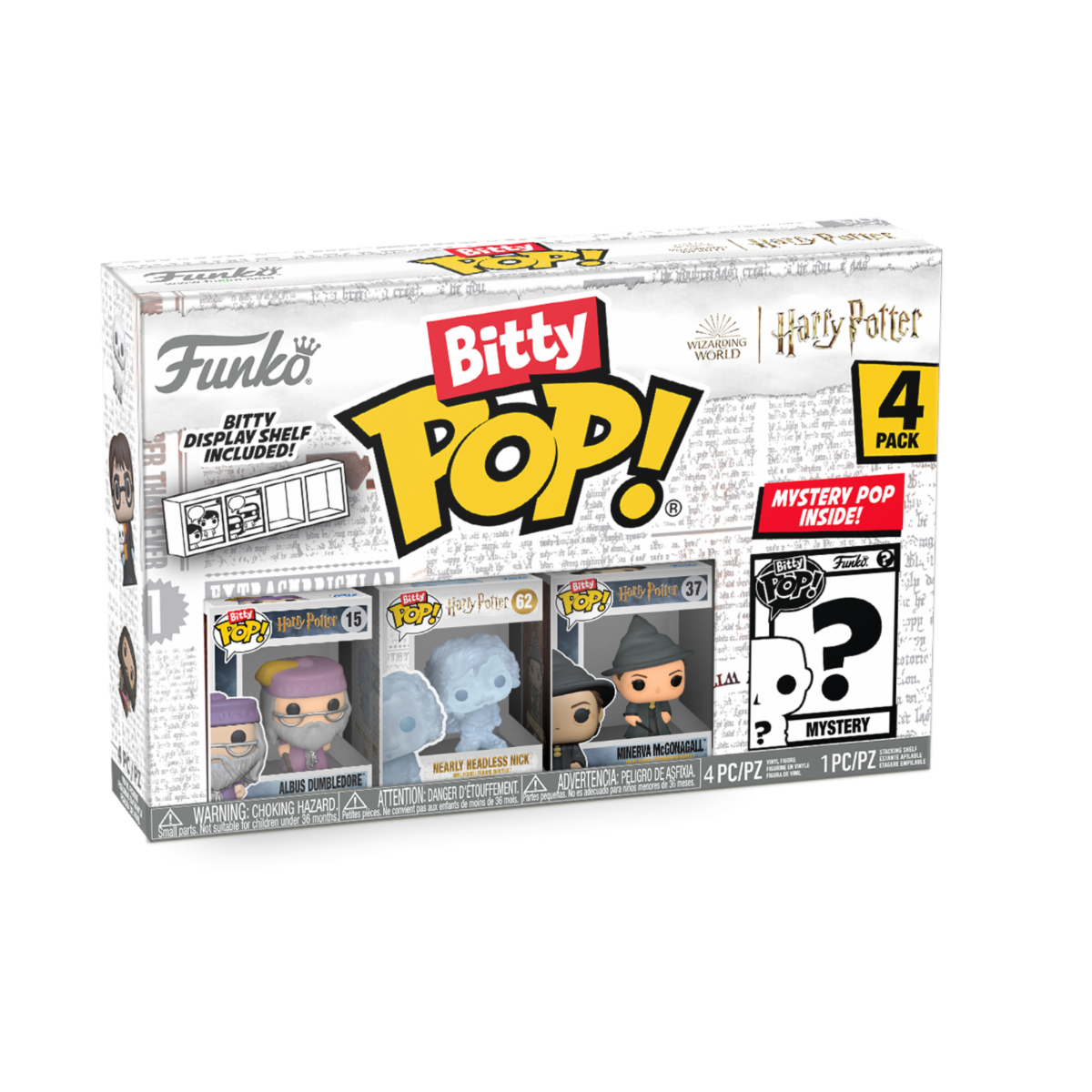 Bitty POP! Harry Potter - Dumbledore 4PK Vinyl Figures 2 cm