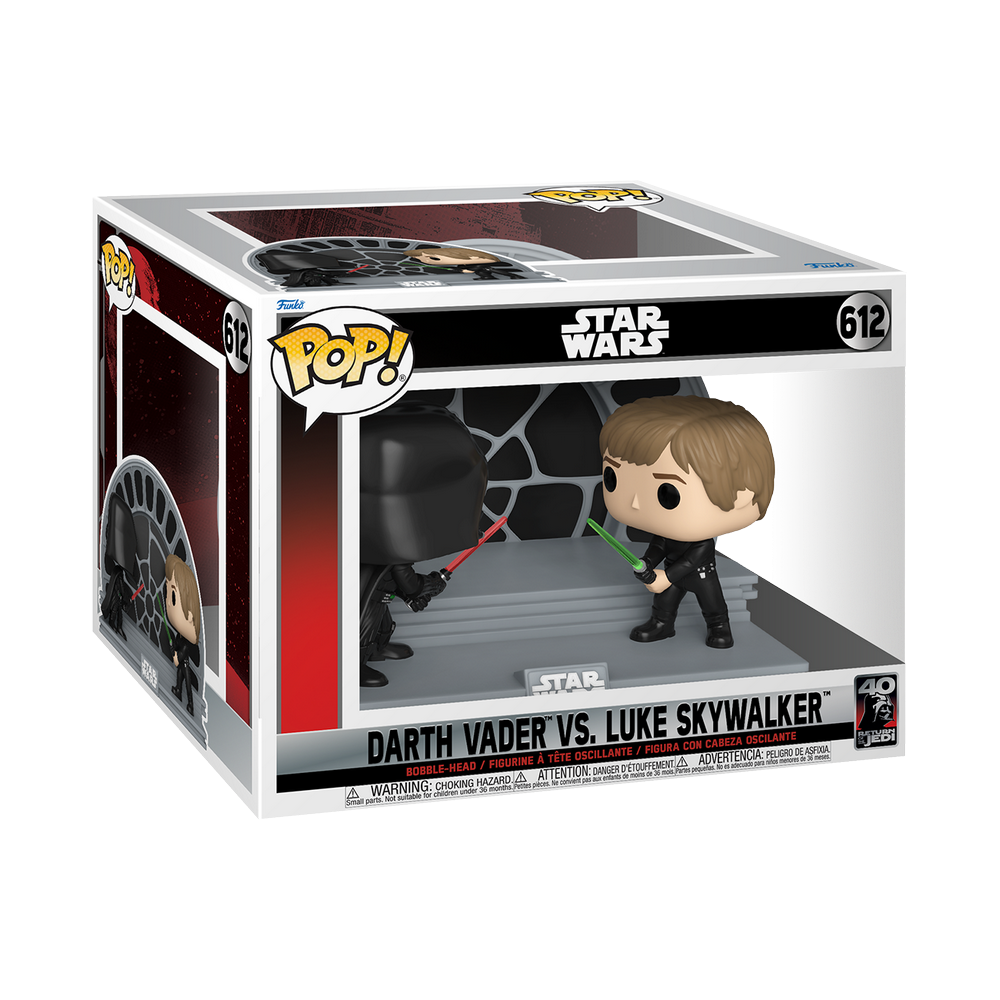 Moment POP! Star Wars Return of the Jedi 40th Luke vs Vader