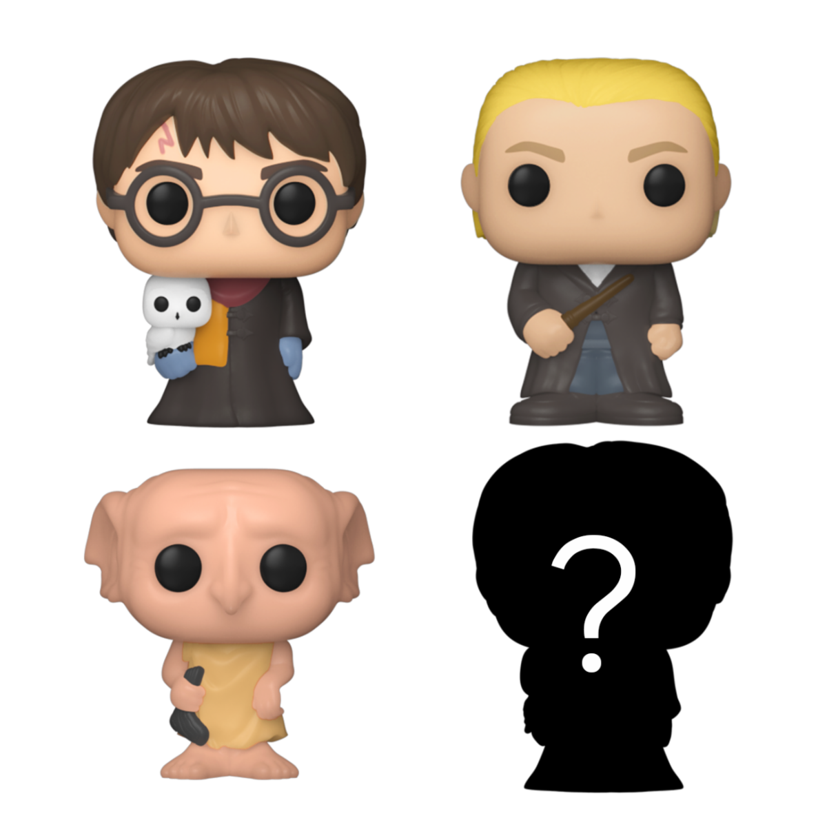 Bitty POP! Harry Potter - Harry Potter 4PK Vinyl Figures 2 cm