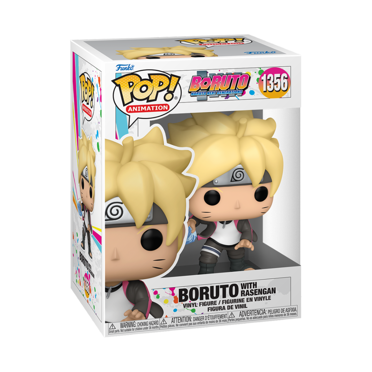 Animation POP! Boruto- Vinyl Figure Boruto w/Rasengan 9 cm