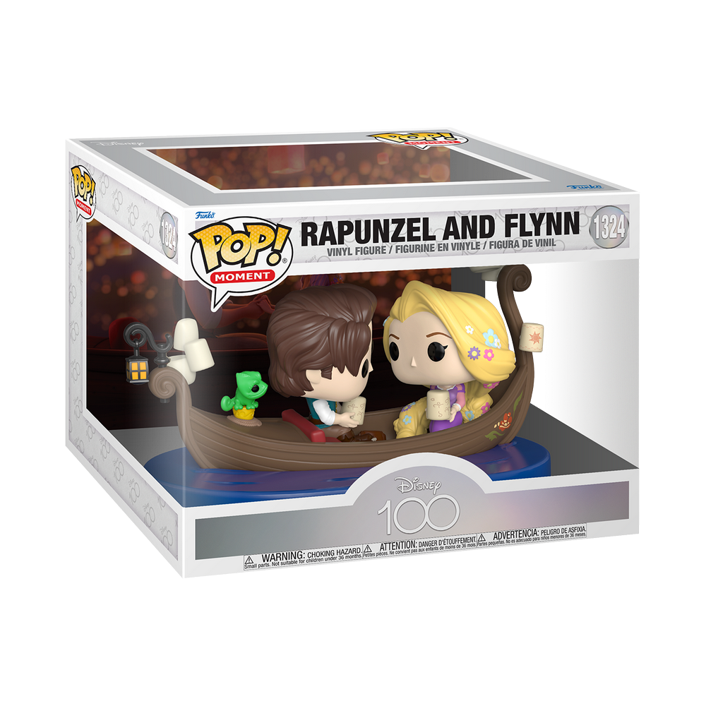 Moment POP! Vinyl Figure Disney 100- Rapunzel & Flynn