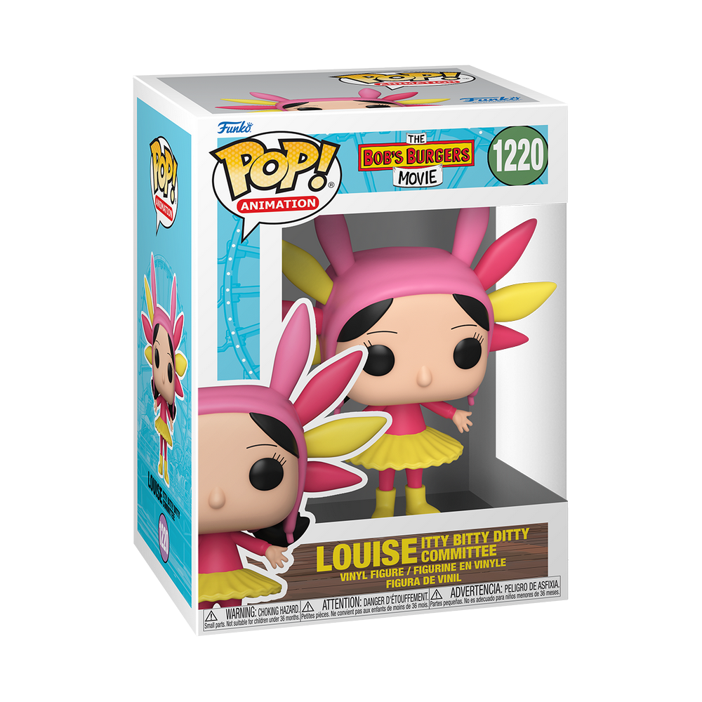 Bobs Burgers POP! Movies Vinyl Figure Band Louise 9 cm