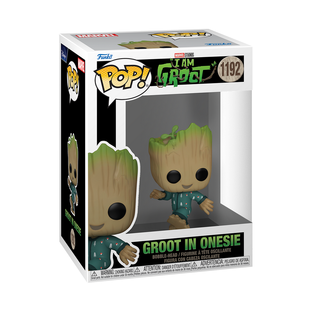 I Am Groot POP! Marvel TV Vinyl Figure Groot PJs (Dancing) 9cm