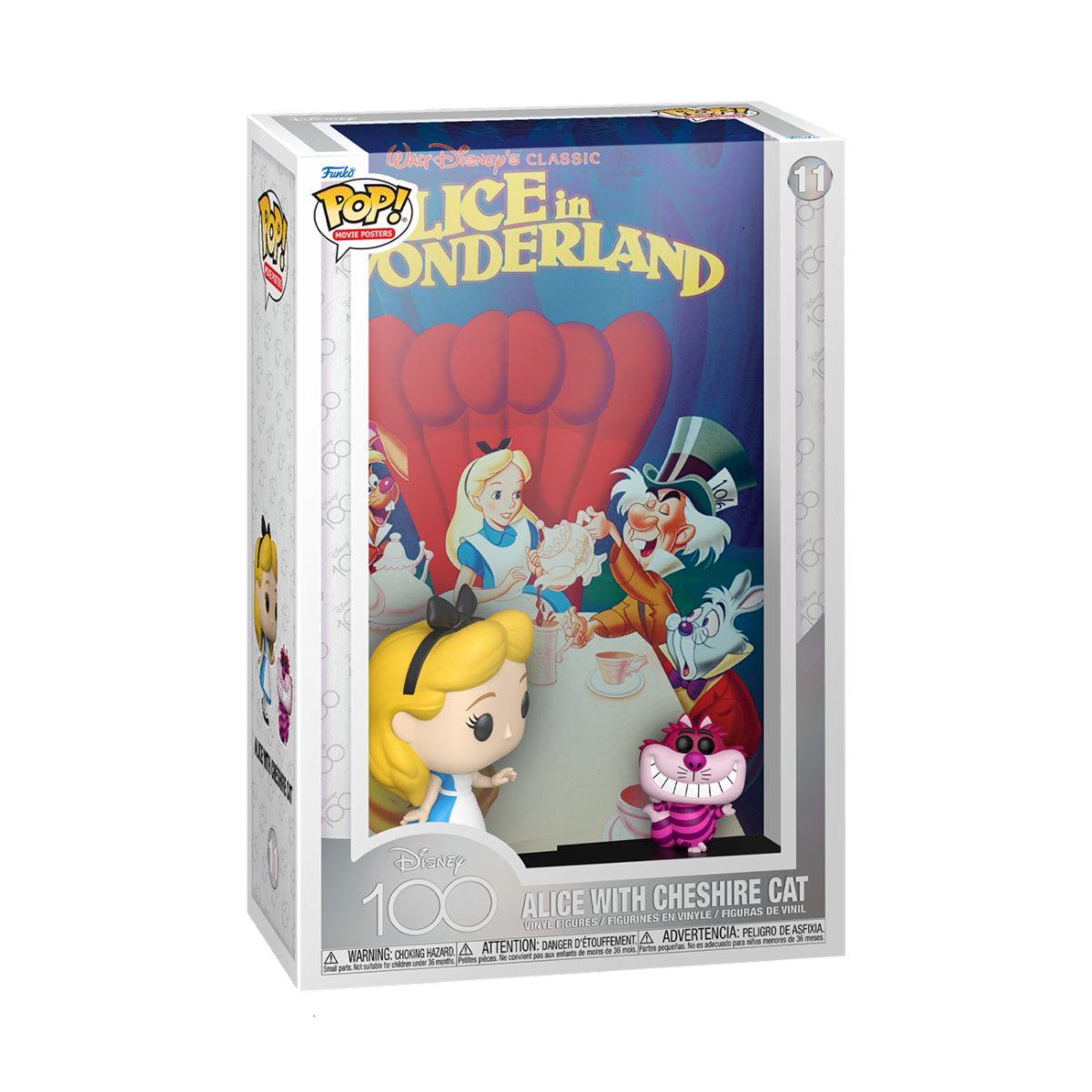 Movie Poster POP! Disney Vinyl Figure Alice in Wonderland 9 cm