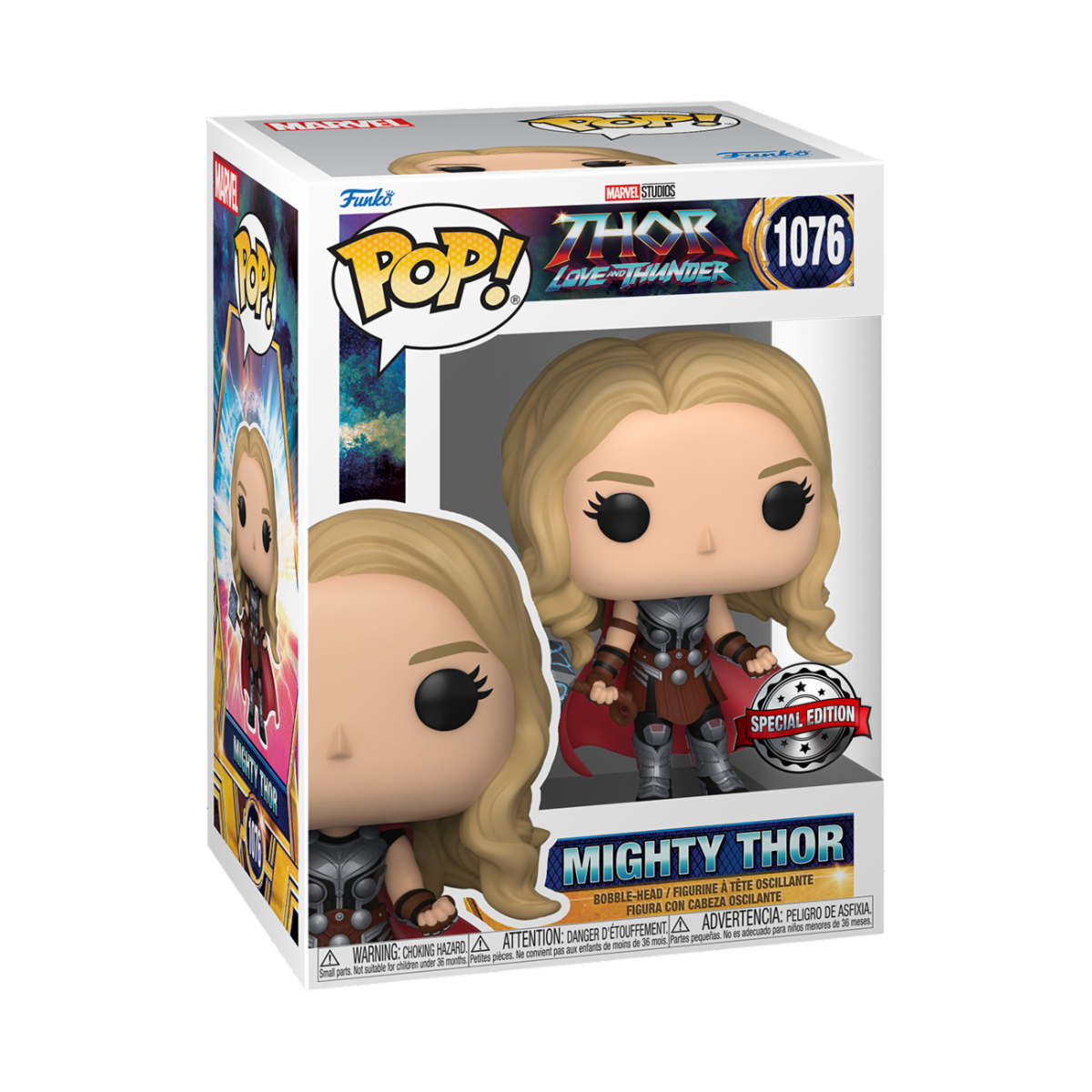 Marvel POP! Thor Love and Thunder Mighty Thor (MT) Vinyl Figure 9 cm