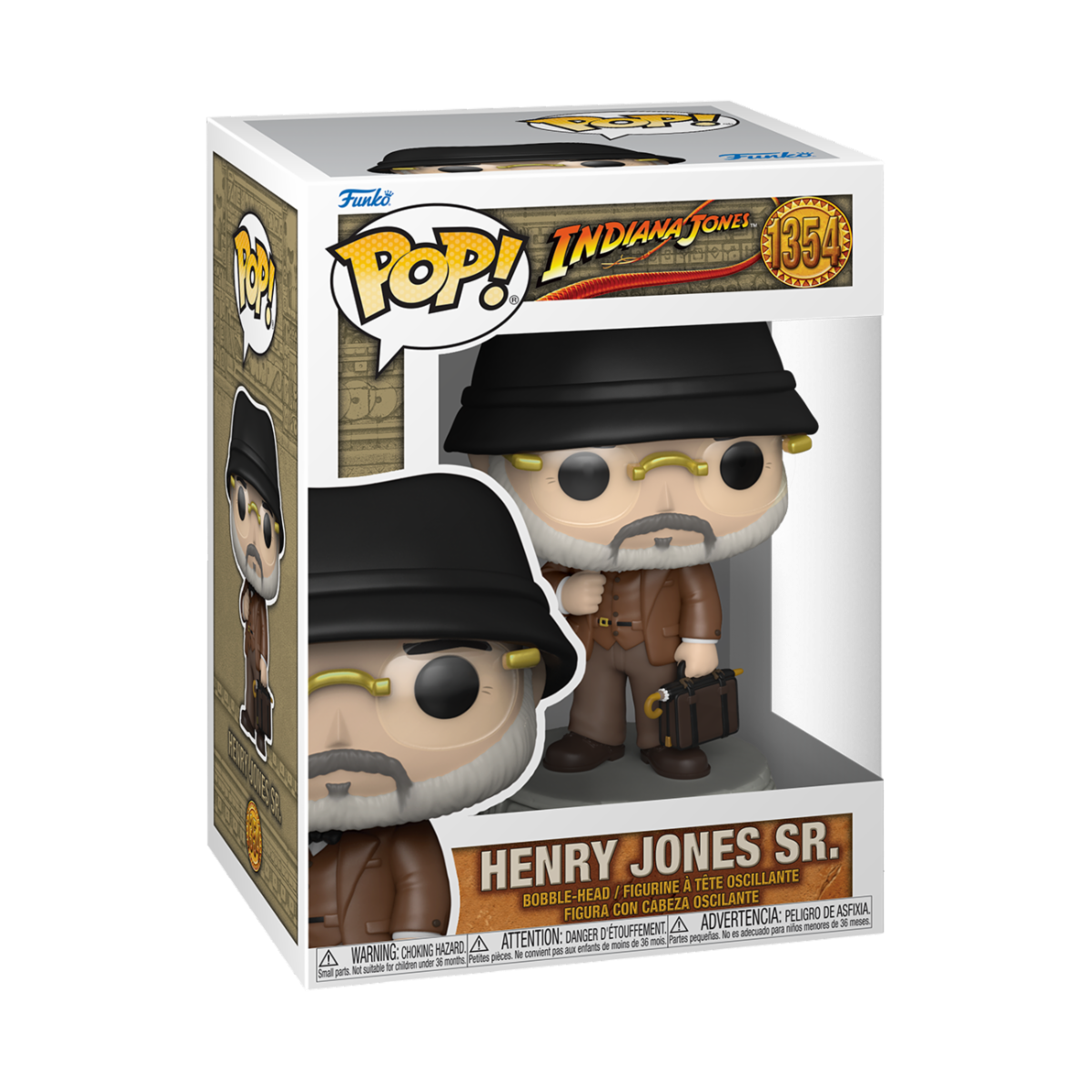 Movies POP! Raiders of the Lost Ark - Vinyl Figure Henry Jones Sr 9 cm