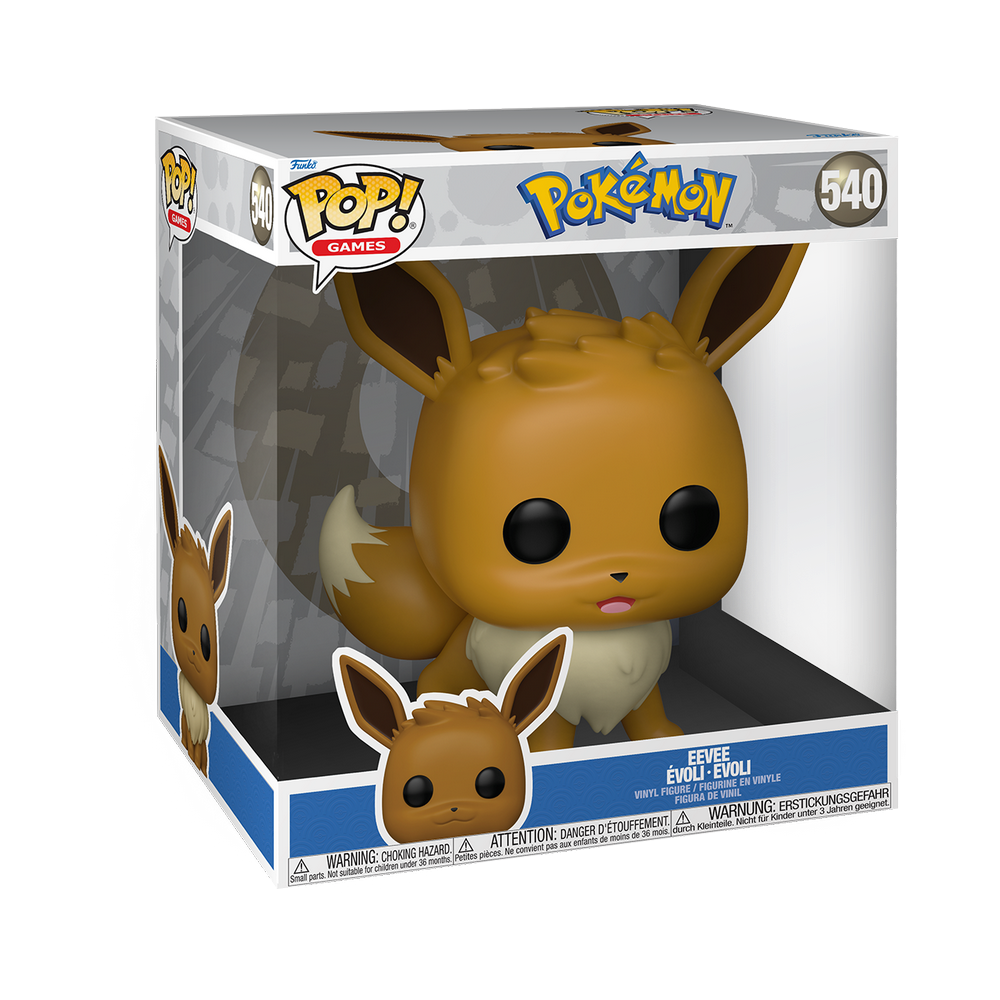 Pokemon Super Sized POP! Games Vinyl Figure Eevee 25cm