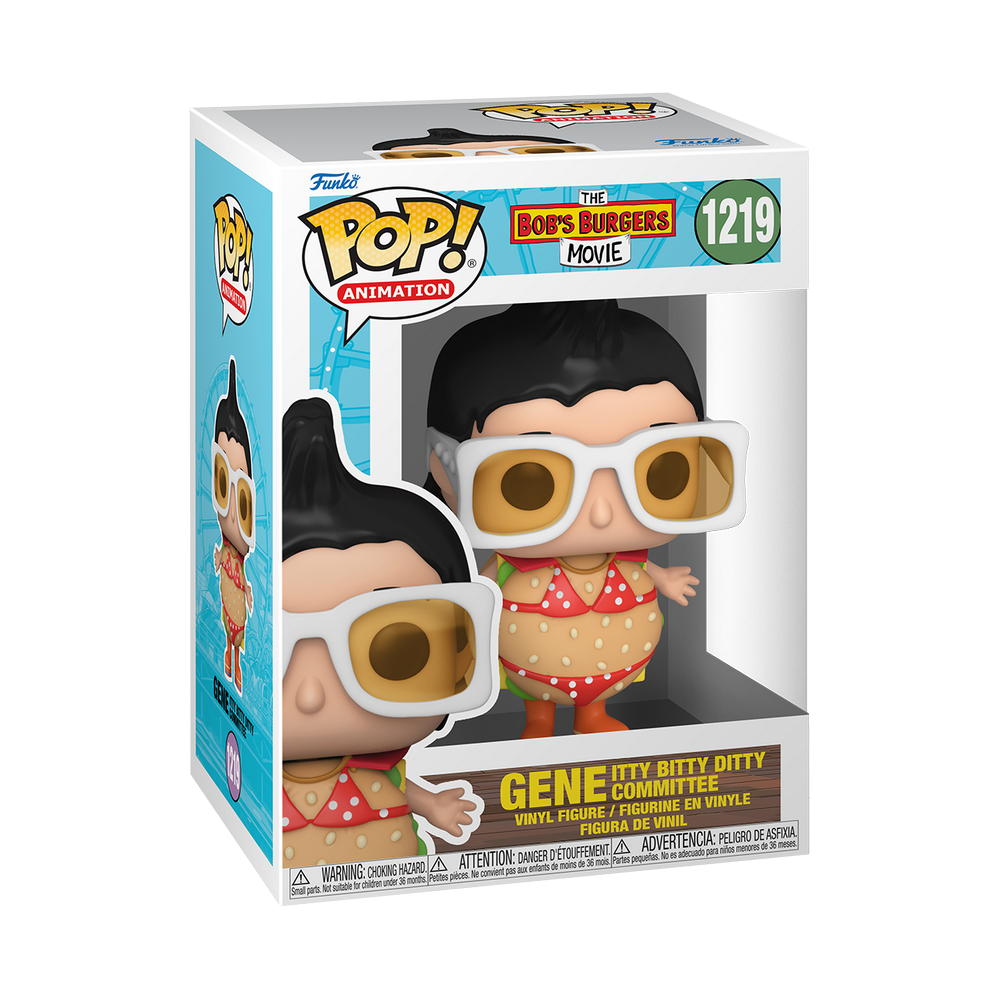 Bobs Burgers POP! Movies Vinyl Figure Band Gene 9cm