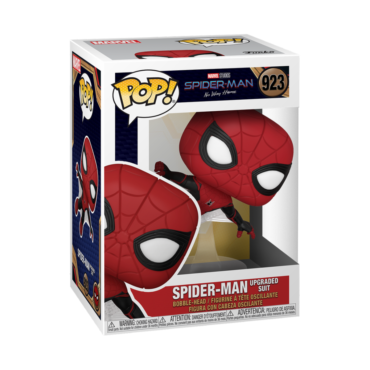 Spider-Man: No Way Home POP! Marvel Vinyl Figure Spider-Man (Upgraded Suit) 9cm