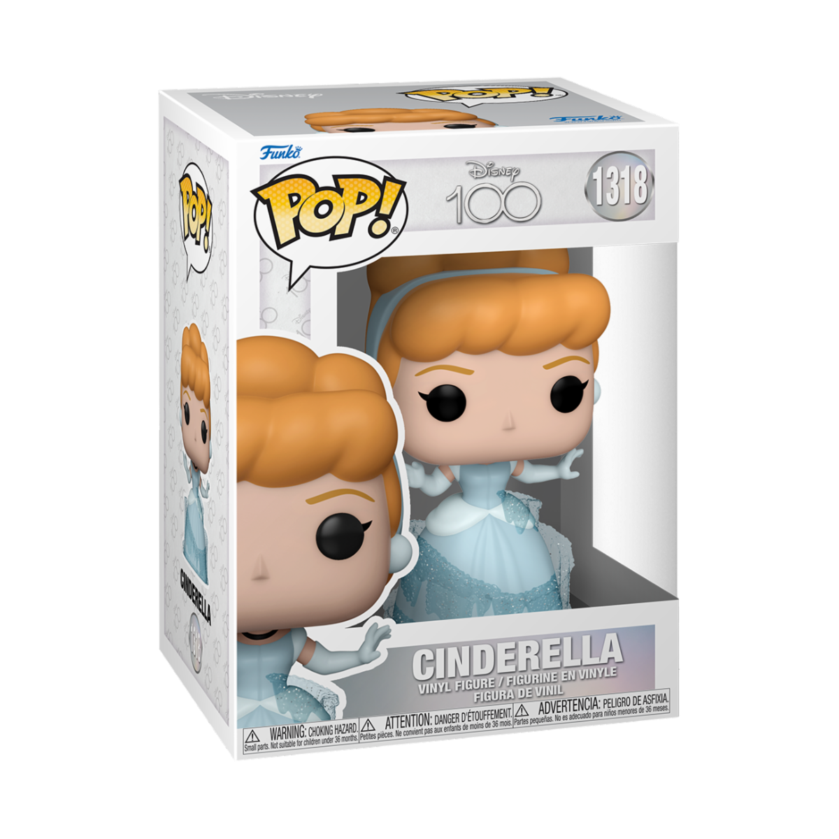 Disney POP! Disney Animation 100th Anniversary Vinyl Figure Cinderella 9 cm!
