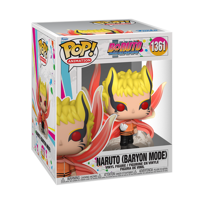 Super POP! Boruto - Vinyl Figure Naruto (Baryon Mode) 15 cm