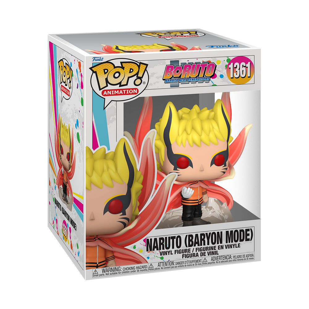 Super POP! Boruto - Vinyl Figure Naruto (Baryon Mode) 15 cm