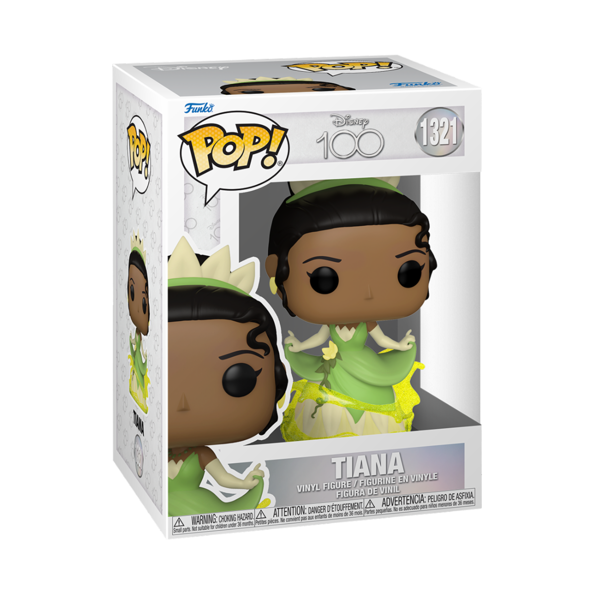 Disney POP! Disney Animation 100th Anniversary Vinyl Figure Tiana 9 cm!