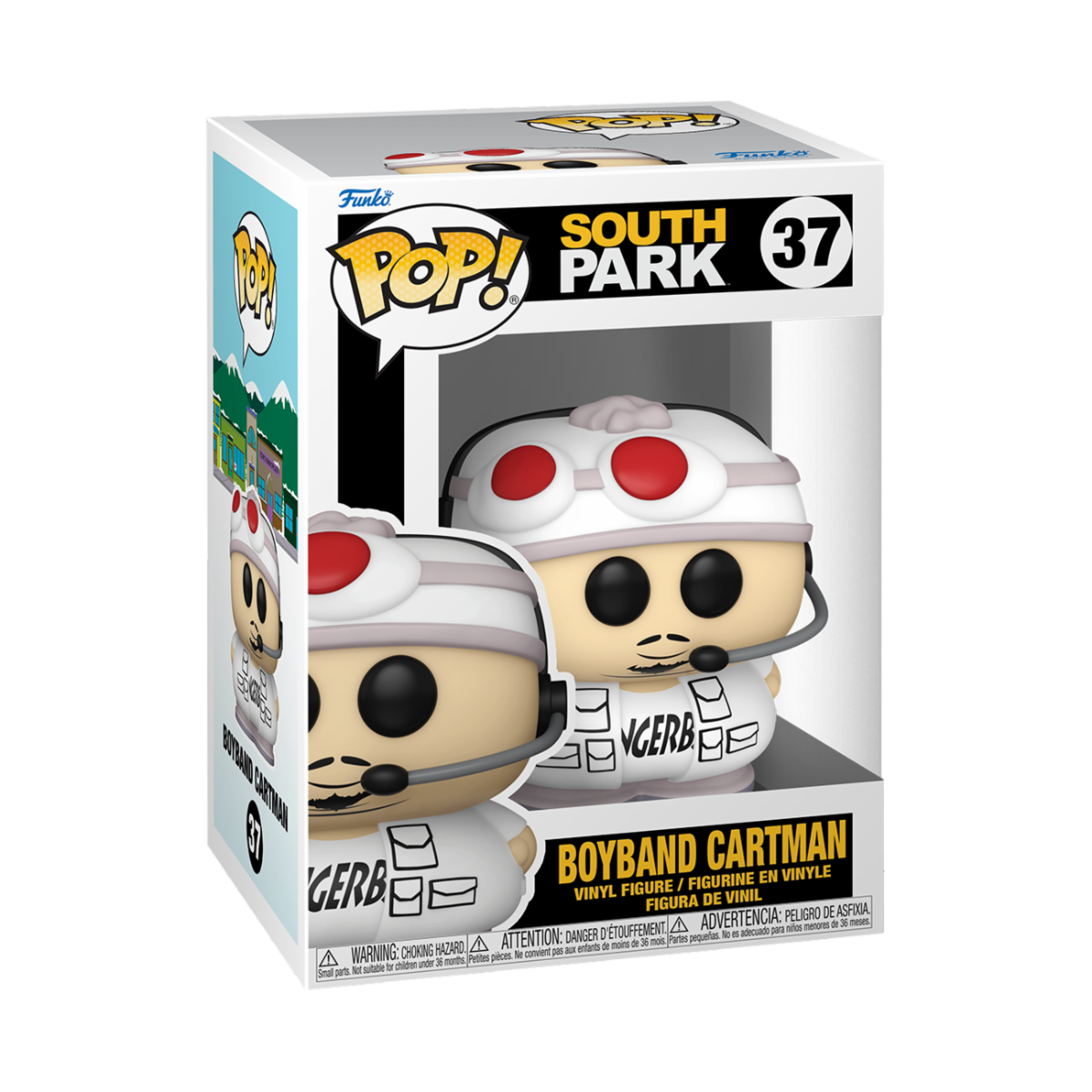 South Park 20th Anniversary POP! TV Vinyl Figure Boyband Cartman 9cm