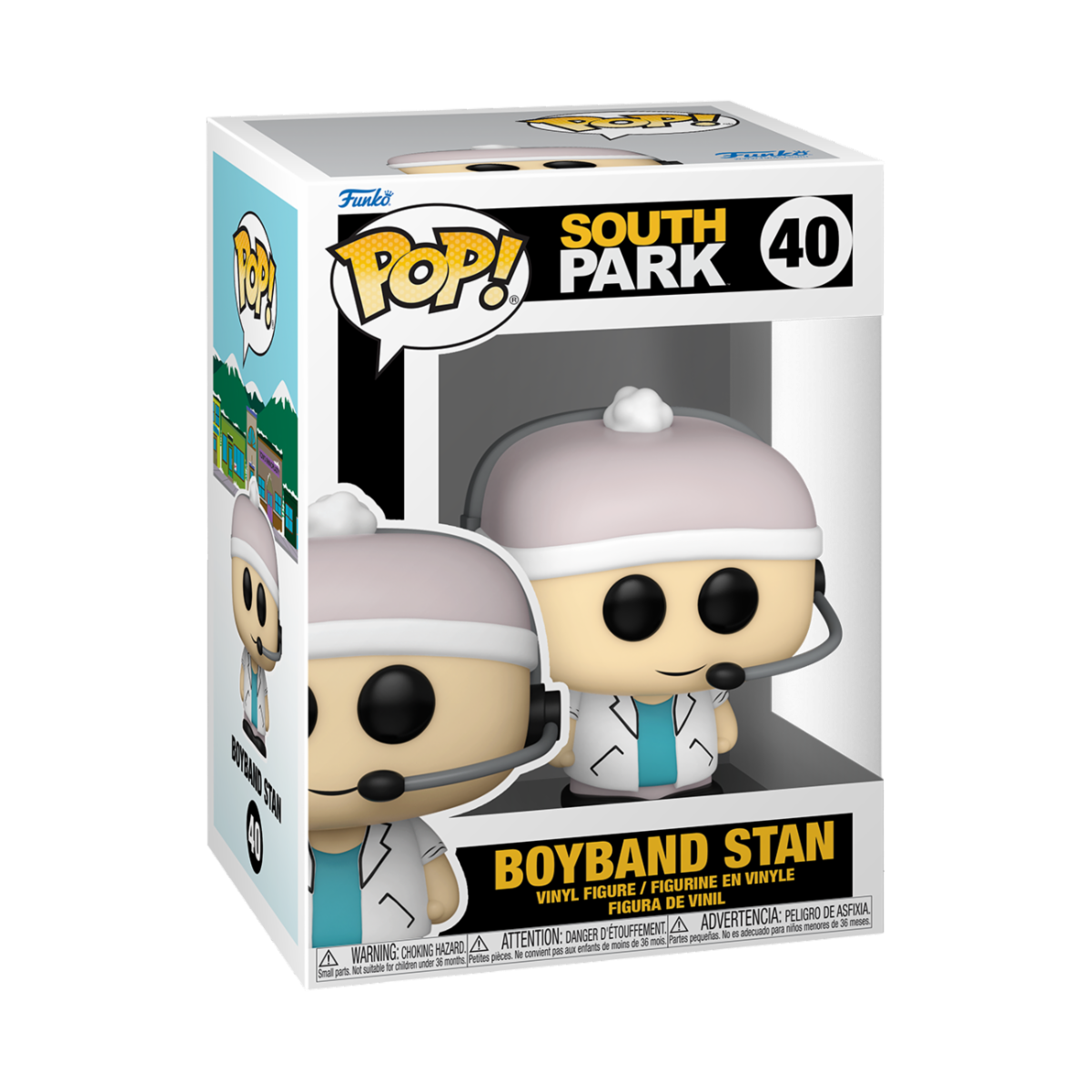 South Park 20th Anniversary POP! TV Vinyl Figure Boyband Stan 9cm