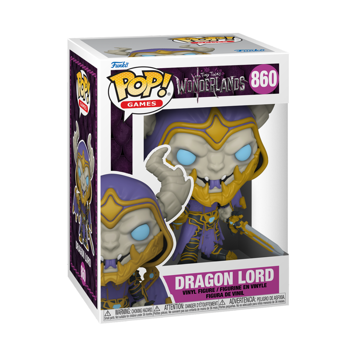 Tiny Tina's Wonderland POP! Games Vinyl Figure Dragon Lord 9cm