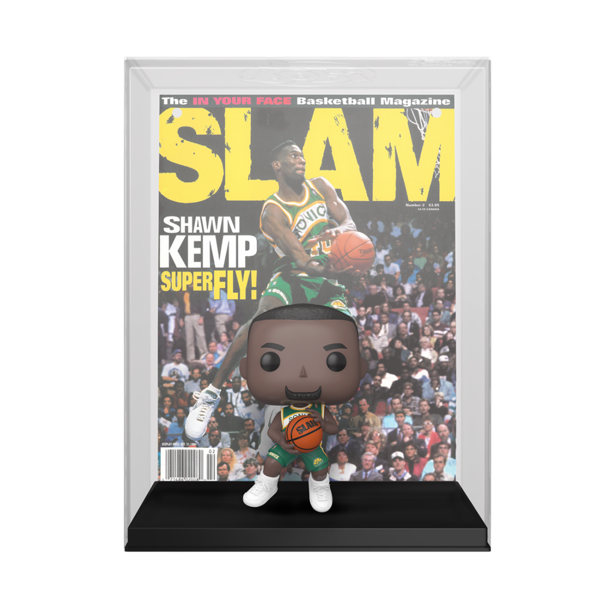 NBA Covers POP! Basketball Vinyl Figure Shawn Kemp (SLAM Magazin) 9cm