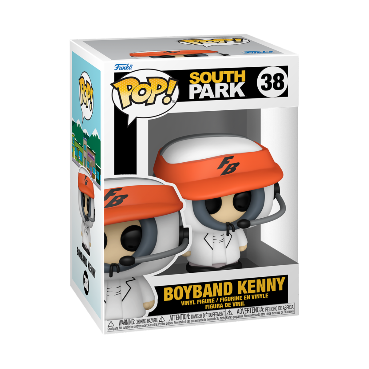 South Park 20th Anniversary POP! TV Vinyl Figure Boyband Kenny 9cm